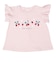 [ベビー]半袖Tシャツ　パネル　ピンク