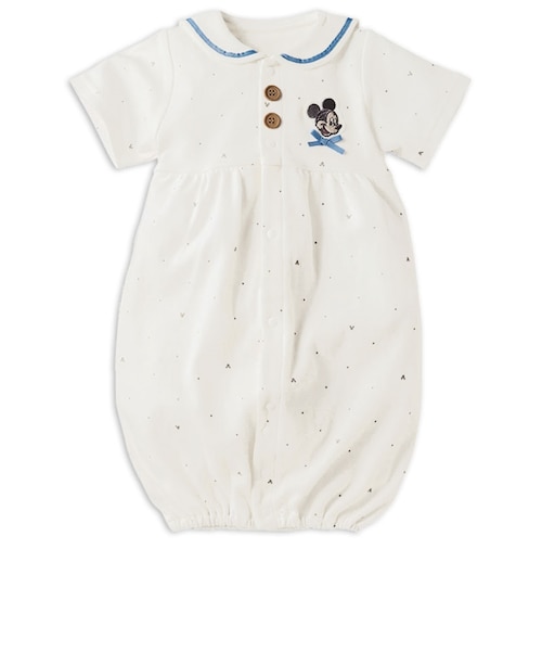 超レア　Disney baby　スノボーミッキー　タグ付き未使用品サイズ21cm 半袖ドレスオール やわらか ディズニー ミッキー｜アカチャンホンポの