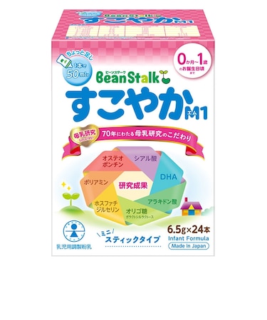 ビーンスターク すこやかM1 ミニスティック 6.5g×24本