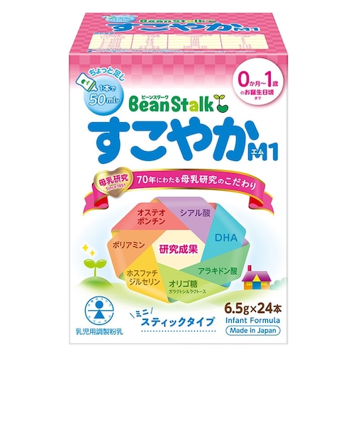ビーンスターク すこやかM1 ミニスティック 6.5g×24本