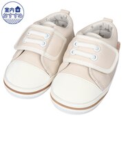 室内履き[11.0～12.5cm]NIKONIKOファーストシューズ　アイボリー