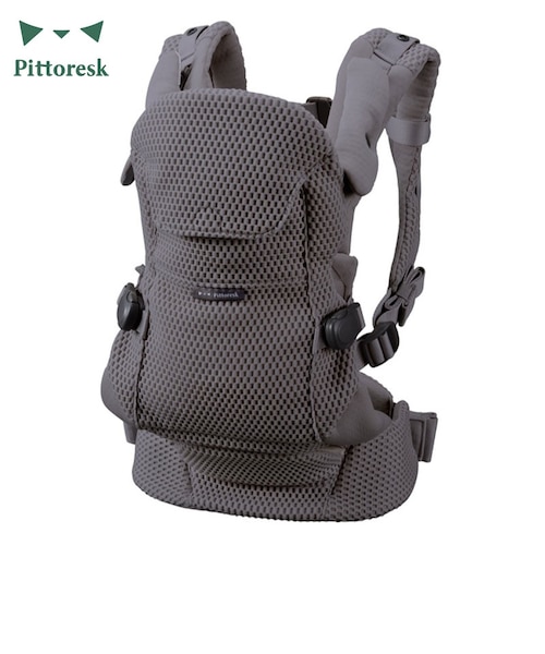 BABY CARRIER ON Pittoresk（ピトレスク） ダークグレー 抱っこ紐