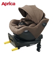 〇[ISOFIX取付×回転式]クルリラ ビッテ エックス プラス AC ビターブラウン 2026年モデル チャイルドシート
