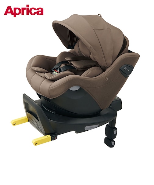 〇[ISOFIX取付×回転式]クルリラ ビッテ エックス プラス AC ビターブラウン 2026年モデル チャイルドシート