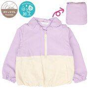 [キッズ]ウィンドブレーカー　パープル