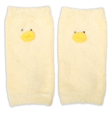 ふわふわレッグウォーマー ひよこ