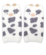 ふわふわレッグウォーマー　うし