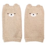 ふわふわレッグウォーマー くま