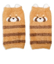 ふわふわレッグウォーマー　レッサーパンダ