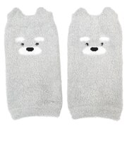 ふわふわレッグウォーマー　シュナウザー