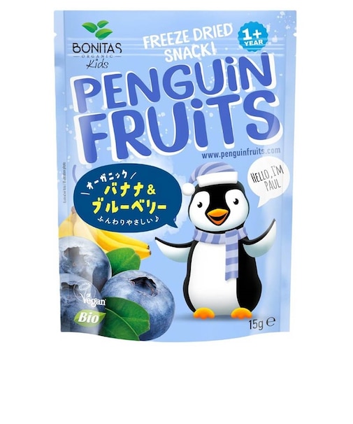◎ペンギンフルーツ バナナ＆ブルーベリー 15g