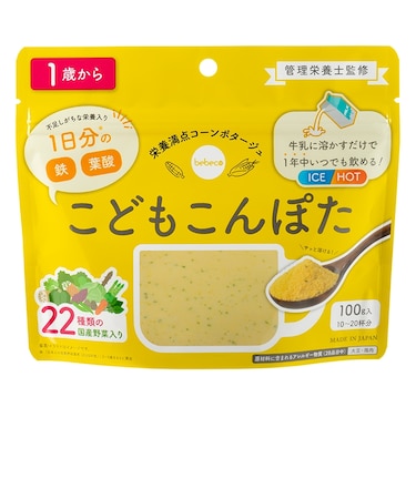 ◎bebeco 栄養満点コーンポタージュ こどもこんぽた