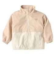 [キッズ]はっ水ジャケット　裏フリース　ベージュ