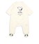 長袖プレオール　PEANUTS Baby　サガラ刺繍　ホワイト