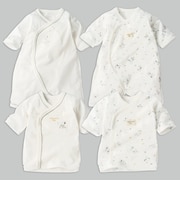はじめて肌着4点セット PEANUTS Baby ホワイト