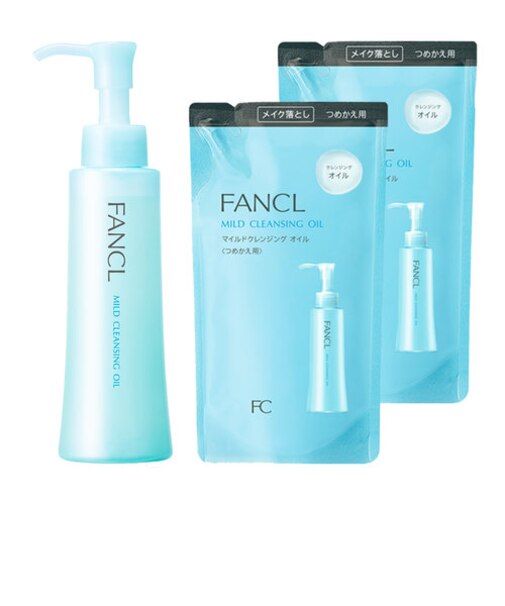 マイルドクレンジングオイル1本+つめかえ用　2袋