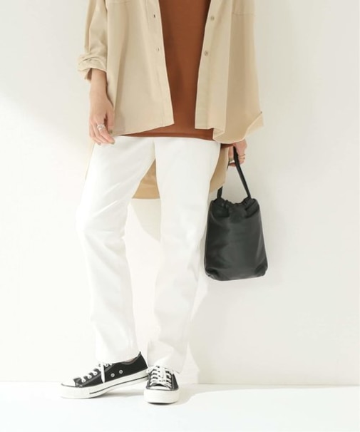 フェイクレザーイージースキニーパンツ◆