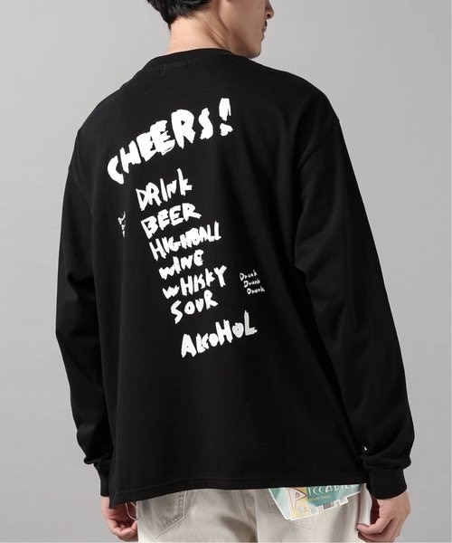 CLUB SAKENOMITAI / 酒飲倶楽部】 DRUNK ロングスリーブTシャツ 