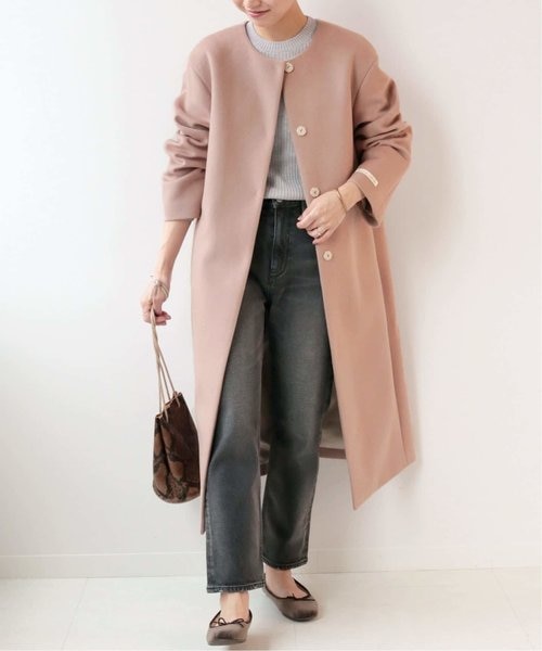 新品 ラスト1点 ジャーナルスタンダード LANA WOOL140 コート 40 LANA WOOL 140クルーネックコート◇｜ジャーナルスタンダード