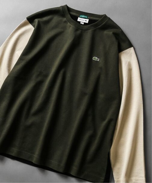 【LACOSTE×relume / ラコステ】別注 ヘビーピケ クレイジー ロングTシャツ
