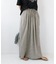 【ARMEN/アーメン】SMU UTILTY EASY GATHRED SK：別注スカート◆