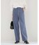 製品染めコーデュロイストレートパンツ