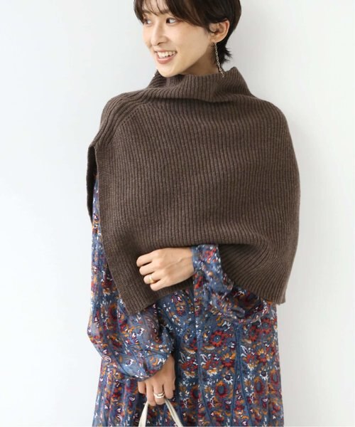 relume別注【TWEEDMILL/ツイードミル】スリットニットポンチョ TWEEDMILL/ツイードミル】別注スリットニットポンチョ◇｜ジャーナル