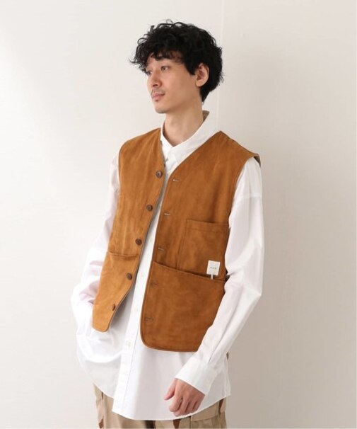 【迷迭香/マンネンロウ】VEGAN SUEDE Hervest ベスト