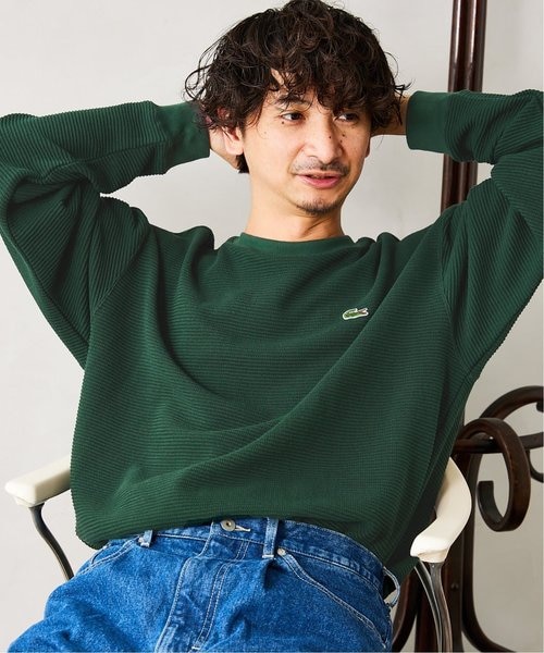 LACOSTE / ラコステ】別注 オーバーサイズ ヘビーピケ L/S Tシャツ