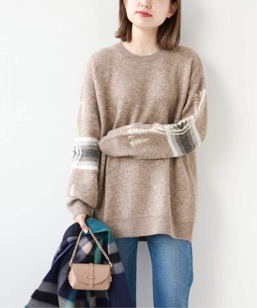 追加》別注【PENDLETON/ペンドルトン】*RELUMEニットプルオーバー 