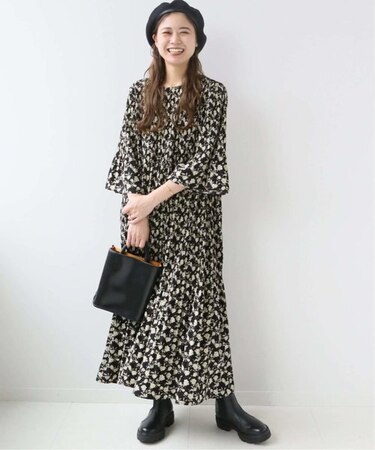 《追加》マジョリカプリーツフラワーワンピース