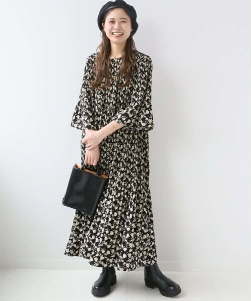 《追加》マジョリカプリーツフラワーワンピース