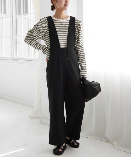 TRストレッチサロペット 36サイズ/クロ TRストレッチサロペット 36サイズ/クロ サロペット