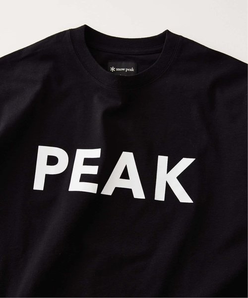 追加》SNOW PEAK / スノーピーク 別注 SP Logo Tシャツ｜ジャーナルスタンダード  レリュームの通販｜&mall（アンドモール）三井ショッピングパーク公式通販