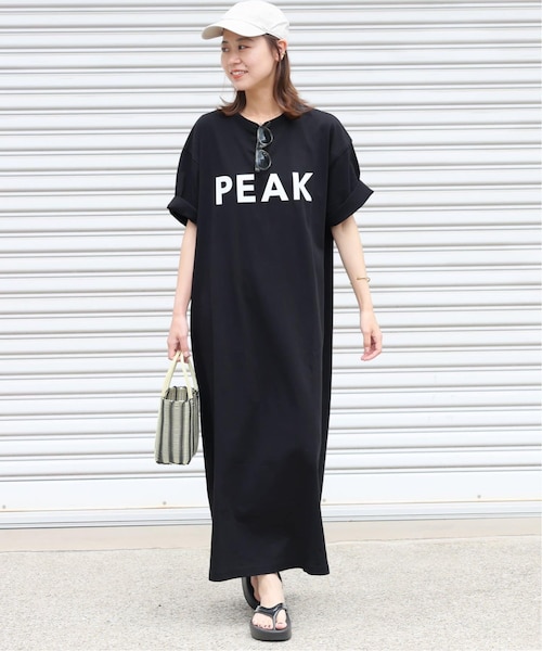 追加2》別注【Snow Peak/スノーピーク】 *RELUME T-SHIRT OP：ワンピース｜ジャーナルスタンダード レリューム の通販｜&mall（アンドモール）三井ショッピングパーク公式通販