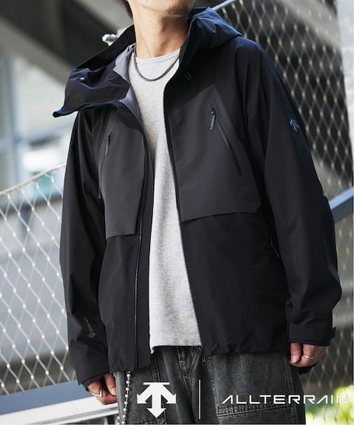 DESCENTE ALLTERRAIN 別注 GTX SHELL JACKET ”ZENCHIKEI”｜ジャーナル 