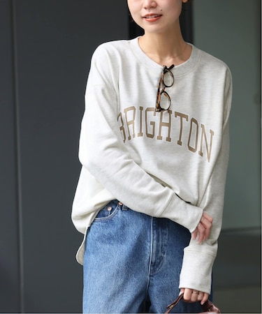 BRIGHTONロゴスウェット