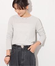 《追加》ソフトテレコクルーネックロングTEE