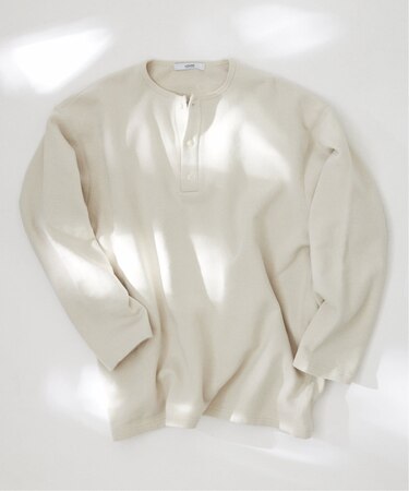 ヘンリーネック LOOP スウェットシャツ