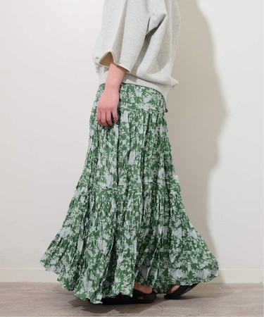 《追加》コットンボイルクリンクルティアードフラワー