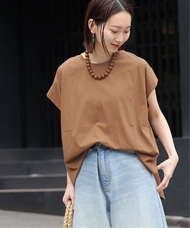 オーガニックコットン汗ジミタックプルオーバー