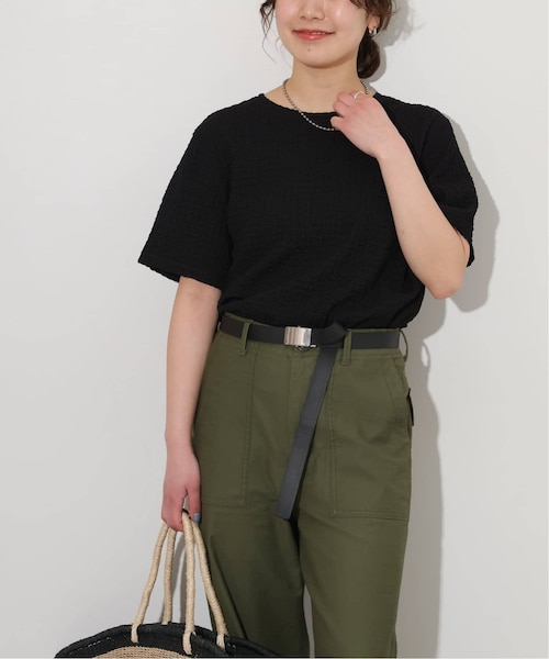 【超美品】ジャーナルスタンダード　relume ポコジャガードシャツ ポコジャガードTシャツ｜ジャーナルスタンダード レリュームの