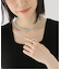 RELUME カラーストーンネックレス