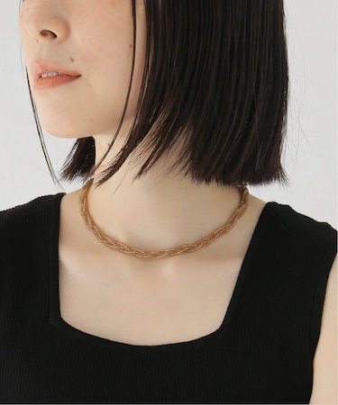 RELUME 2レンガラスネックレス