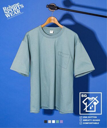 《追加》USA コットン 汗ジミ防止 Tシャツ