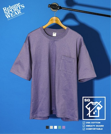 《追加》USA コットン 汗ジミ防止 Tシャツ