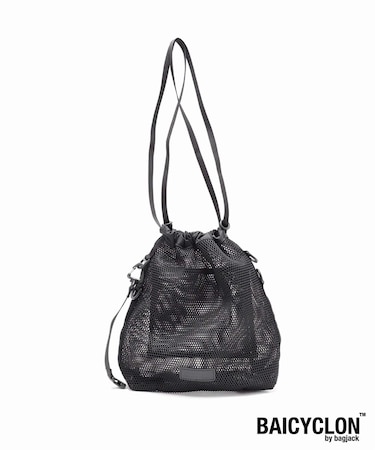 BAICYCLON by bagjack MESH DRAW STRING BAG SMALL BCL-47(MESH)