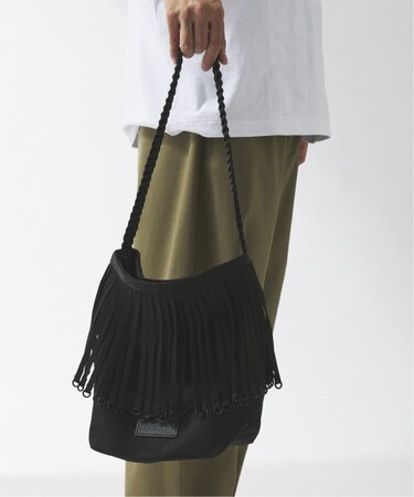 BAICYCLON by bagjack TAPE FRINGE ONE SHOULDER BAG LARGE  BCL-84