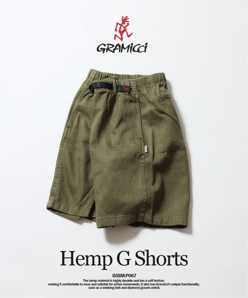 GRAMICCI / グラミチ ヘンプ Gショーツ G5SM-P067