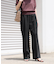OXストレッチギャザータックパンツ